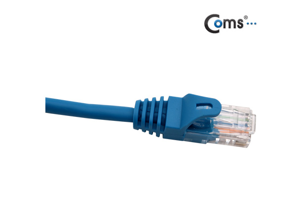 디바이스마트,케이블/전선 > PC/네트워크/통신 케이블 > 랜(LAN) 케이블 > CAT.5E,Coms,UTP CAT5e 랜 케이블 CROSS 3M [C9689],UTP CAT5e 랜 케이블 /100Mhz / 커넥터 일체형 / 규격 : 24 AWG / 길이 : 3M