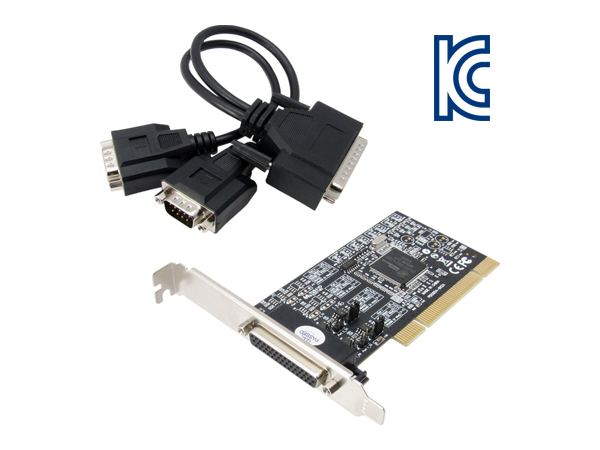 2포트 PCI RS-422/485 시리얼카드(Oxford)(슬림PC겸용) IP-100