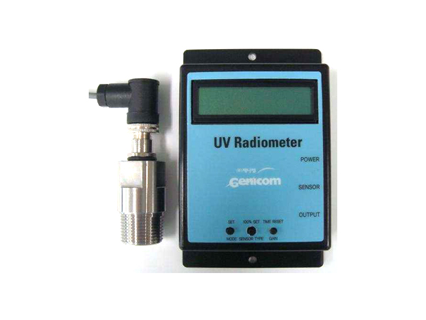 디바이스마트,계측기/측정공구 > 환경/이화학 측정장치 > UV측정,주식회사제니컴,UV Radiometer 1.0(GUVx-T1xGS-3LW10),절대광량, 상대광량, 누적시간-LCD 화면에 표시