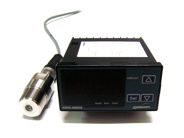 디바이스마트,계측기/측정공구 > 환경/이화학 측정장치 > UV측정,주식회사제니컴,UV Radiometer 2.0(GUVx-T1xGS2-3LW10(VC)),절대광량 표시, 접점(알람), 4-20mA 전류 출력(옵션), 통신옵션(RS485)