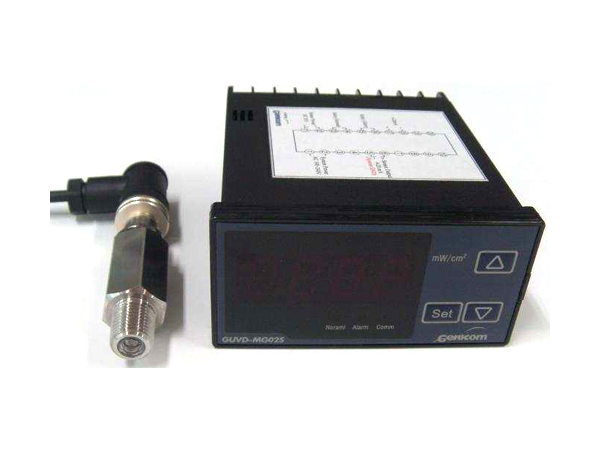 디바이스마트,계측기/측정공구 > 환경/이화학 측정장치 > UV측정,주식회사제니컴,UV Radiometer 2.0(GUVx-T1xGS2-I8LW5),절대광량 표시, 접점(알람), 4-20mA 전류 출력
