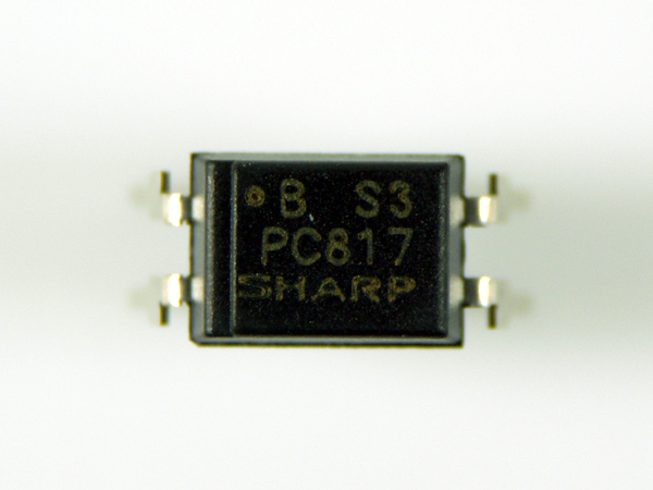 디바이스마트,센서 > 광센서 > 포토 커플러/인터럽터,Sharp,PC817,High Density Mounting Type Photocoupler