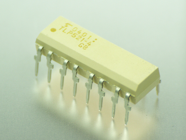 디바이스마트,센서 > 광센서 > 포토 커플러/인터럽터,TOSHIBA,TLP521-4,Optocoupler DC-IN 4-CH Transistor DC-OUT 16-Pin PDIP