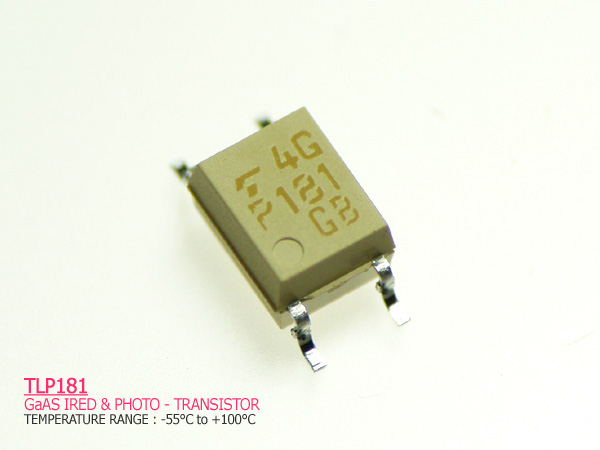 디바이스마트,센서 > 광센서 > 포토 커플러/인터럽터,TOSHIBA,TLP181,도시바 SMD 타입 포토커플러, Optocoupler DC-IN 1-CH Transistor DC-OUT 4-Pin MFSOP