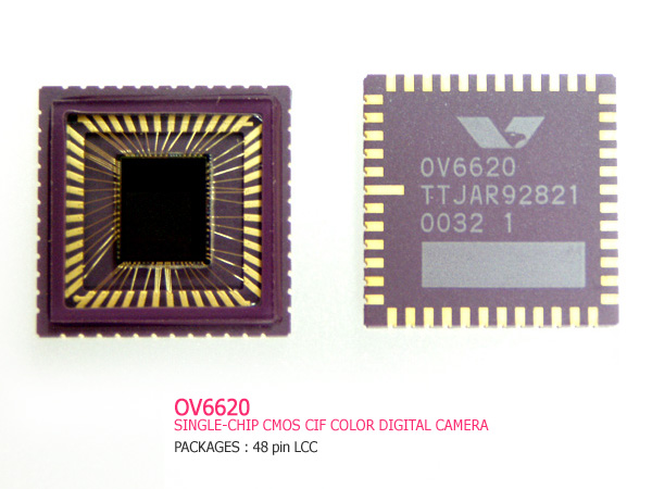 디바이스마트,반도체/전자부품 > 파워관리 IC(PMIC) > 드라이버/컨트롤러 IC > 디스플레이 드라이버,OmniVision,OV6620,CMOS Image Sensors,  VGA이미지센서입니다.