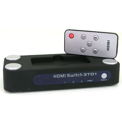 HDMI 스위치 3:1 - 출력 1대, 입력 3대 연결 [D2450]