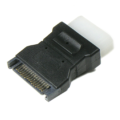 디바이스마트,커넥터/PCB > I/O 커넥터 > 젠더류 > HDD/ODD,DCSCSI,SATA/IDE 전원 변환 젠더 - SATA 15(F)/IDE 4P(M) [G2894],SATA - IDE 변환 젠더 / SATA FEMALE - IDE MALE