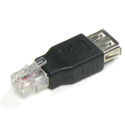 USB 젠더 USB A(암)/RJ11 (수) [U0272]