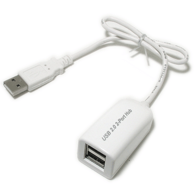 USB 2.0 무전원 2포트 허브 [HU2024] U0895