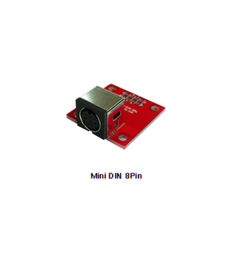 디바이스마트,커넥터/PCB > PCB기판/관련상품 > 특수기판 > 커넥터용 PCB,SME,콘넥트 변환용 기판 (Mini DIN 8Pin) [CNT-MDIN8P],DIN 커넥터 / 변환용기판 / Mini DIN / 8pin / FEMALE / ※대표이미지와 달리 부품과 기판 납땜이 안되어있음※