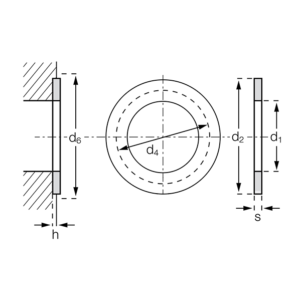 디바이스마트,기계/제어/로봇/모터 > 베어링 > 회전베어링 > 플라스틱 베어링(무급유),한국이구스(주),스러스트와셔 XTM-4266-015,T타입 / 내경 42mm / 외경 66mm / 두께 1.5mm