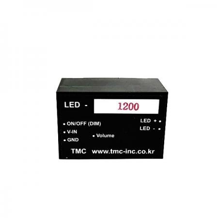 디바이스마트,LED/LCD > 드라이버/컨트롤러 > 드라이버 모듈,TMC,LED BUCK DRIVER LED-1200,입력 전압 : DC 6V ~ 30V / 정격 전류 : 1200mA