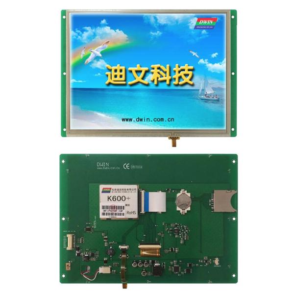 [DWIN] DMT10768T097_02WT ( 9.7' DGUS 간편 프로그램, UART LCD 일체형 모듈 )