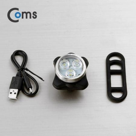 디바이스마트,LED/LCD > LED 인테리어조명 > 장식용 LED,Coms,자전거 안전 점멸기(HJ-030), White Light, USB 충전 [IB495],White Light, USB 충전