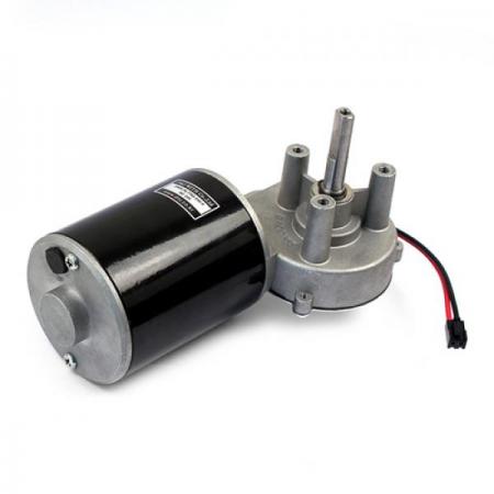 디바이스마트,기계/제어/로봇/모터 > 모터류 > 웜기어드 모터,,웜기어드 와이퍼모터 DWG-RL7753-24V-P (플라스틱기어형),Gear material: Plastic/Voltage: DC 24V/Power: 150W/load speed: 30rpm