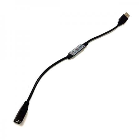 디바이스마트,LED/LCD > 드라이버/컨트롤러 > 컨트롤러 단색,SZH-LD,LED 단색 컨트롤러 USB 확장 케이블 [SZH-LC041],사이즈 : 길이 284mm / USB 램프의 다양한 효과 연출을 위한 컨트롤러 확장 케이블 / 각종 모드에서의 스피드조절, 밝기 조절 기능이 가능