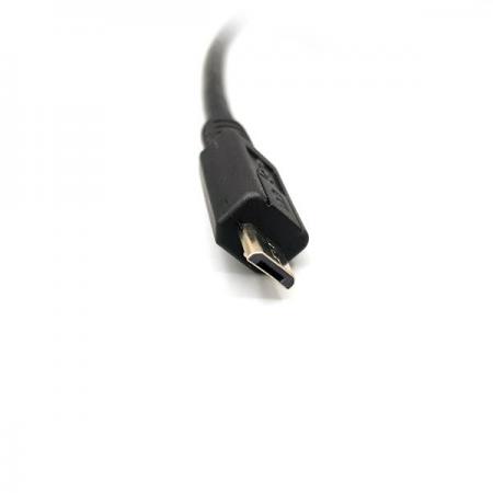 디바이스마트,케이블/전선 > USB 케이블 > 패널마운트(MF),SZH,패널 마운트 USB케이블 USB micro B M/F 50cm [SZH-CAB10],패널 장착이 가능한 USB 2.0 micro B Type Male to Female 연장 케이블 / 길이 : 50cm / 색상 : 블랙
