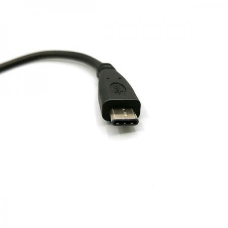디바이스마트,케이블/전선 > USB 케이블 > 패널마운트(MF),SZH,패널 마운트 USB케이블 USB 3.1 Type-C M/F 20cm [SZH-CAB11],패널마운트형 USB 3.1 Type-C Male to Female 연장 케이블 / 길이 : 20cm / 색상 : 블랙