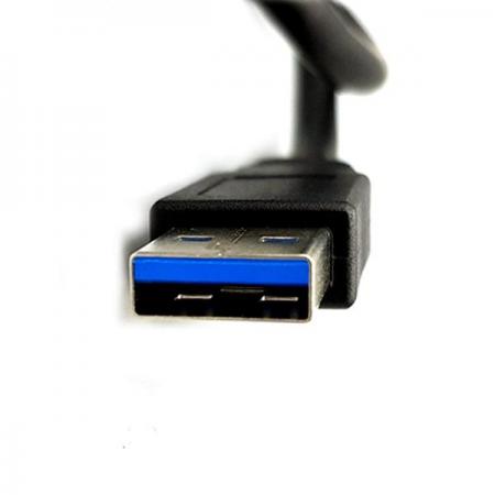 디바이스마트,케이블/전선 > USB 케이블 > 패널마운트(MF),SZH,패널 마운트 USB케이블 USB 3.0 M/F 50cm [SZH-CAB08],패널 장착이 가능한 USB 3.0 USB Male to Female 연장 케이블 / 길이 : 50cm / 색상 : 블랙