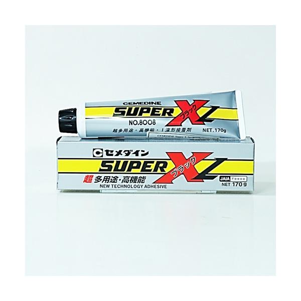 탄력성접착제(아크릴계) SUPER-XL(흑색/저점도) 170G