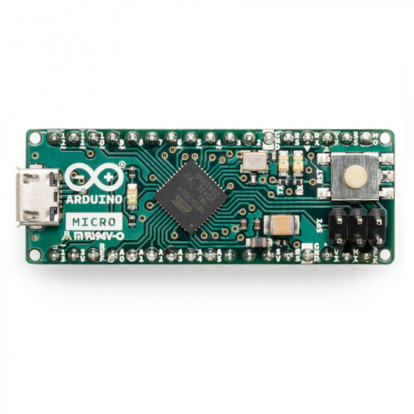 Arduino Micro with headers