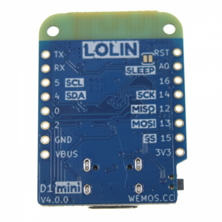디바이스마트,오픈소스/코딩교육 > 마이크로파이썬 > WeMos > WeMos 정품보드/모듈,WeMos,[정품] LOLIN D1 Mini V4.0.0 ESP8266 WiFi IoT 개발보드,MicroPython, Arduino, nodemcu 호환 ESP-8266EX WIFI 개발보드 / 작동 전압 : 3.3V / 4MB Flash / 34.2 x 25.6mm, 두께 6.7mm / 3g / 메인보드 본품 + 핀헤더 포함