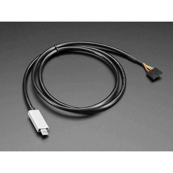 FTDI Serial TTL-232 USB Type C Cable - 3V Power and Logic [ada-4331]