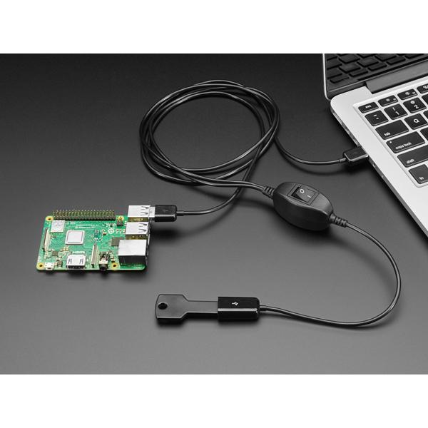USB Host Switching Cable - Mini Mechanical KVM [ada-4844]