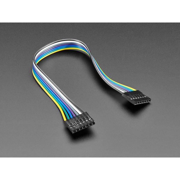 2.54mm Pitch 7-pin Jumper Cable - 20cm long [ada-4938]