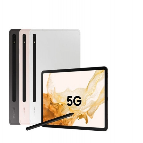 갤럭시탭 S8 플러스 5G 128GB [SM-X806] [핑크 골드]