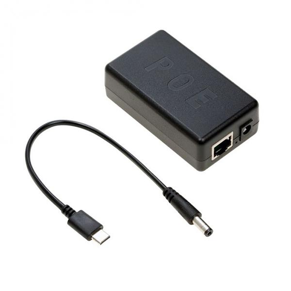 IEEE 802.3at Gigabit PoE Splitter with Type-C Adapter Cable [U5259]