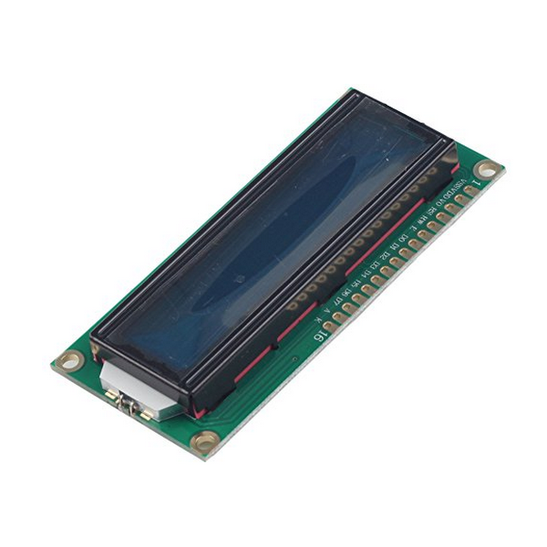 Arducam 1602 16x2 LCD Display Module Based on HD44780 Controller Character White on Blue with Backlight for Arduino [C0048]
