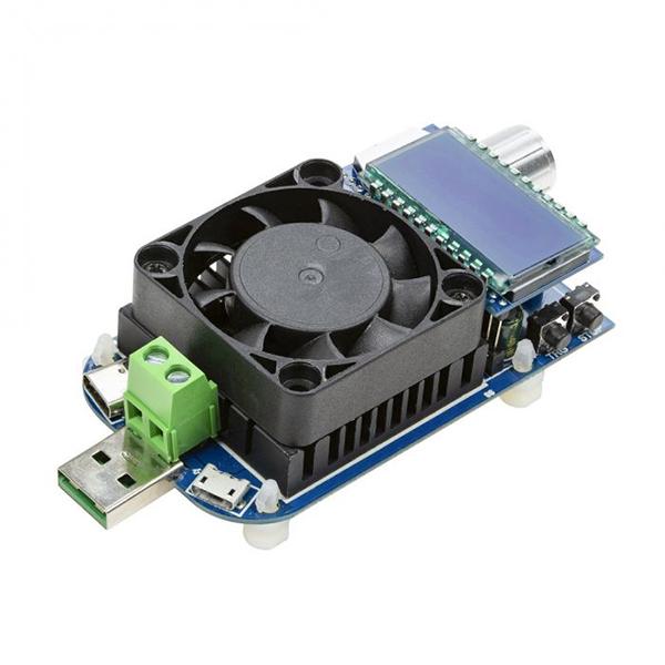 UCTRONICS 전자 USB 부하 테스터, 조정 가능한 방전 저항 모듈 35W [U6214]