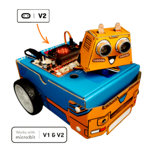 ZOOM:BIT Robot Car Kit for micro:bit (without micro:bit) [ZOOMBIT-NB]