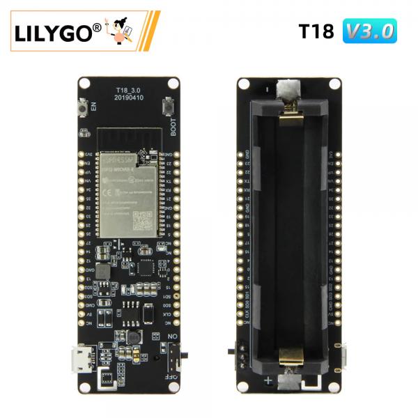 LILYGO® T-Energy 18650 배터리홀더 개발보드