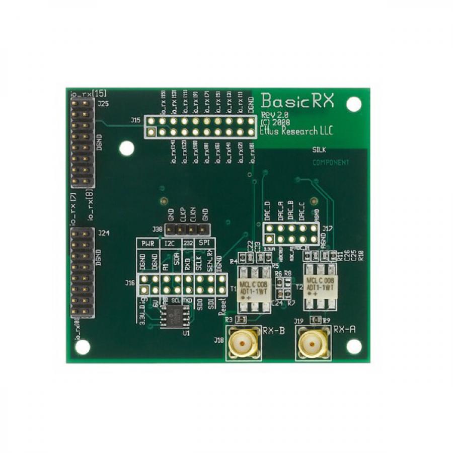 BasicRX Daughterboard for Ettus USRP N210: 1-250 MHz Rx 6002-410-031