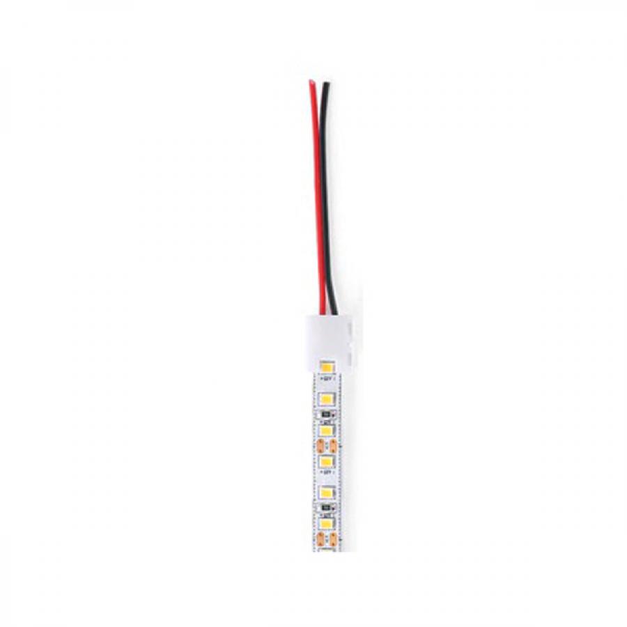2pin 8MM LED 스트립 커넥터 라인 케이블 싱글 헤드 [HWD-LSC029]
