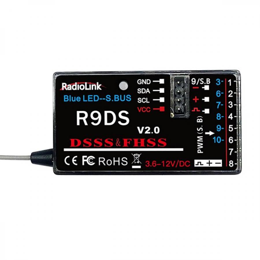 RADIOLINK 9채널 수신기 R9DS 2.4G [TYE-DR068]