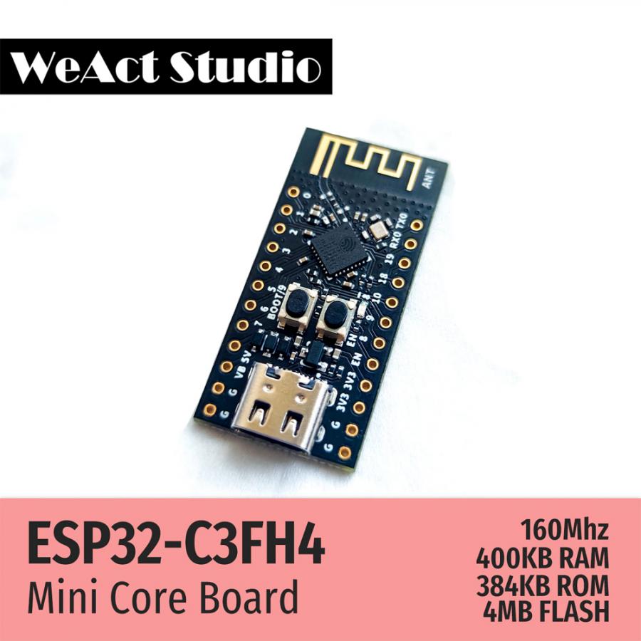 WeAct ESP32-C3FH4 와이파이 블루투스 콤보 개발보드 [weact-1]