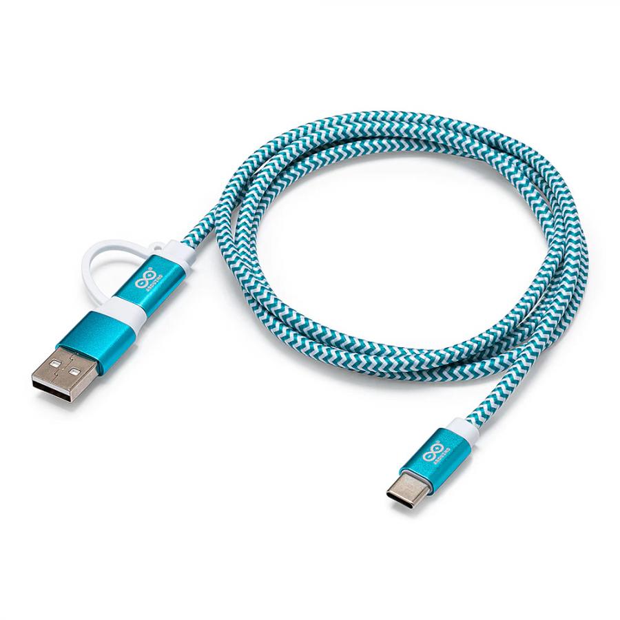 [정품] Arduino USB Type-C Cable 2-in1 100cm