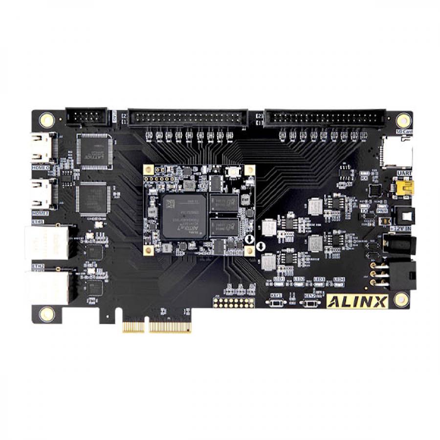 AMD Xilinx Artix-7 FPGA Development Board PCIE XC7A100T [AX7103B]