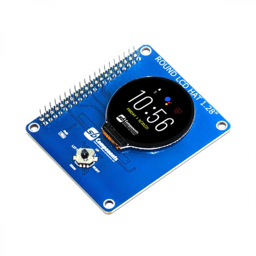 Round LCD HAT for Raspberry Pi [SKU21451]
