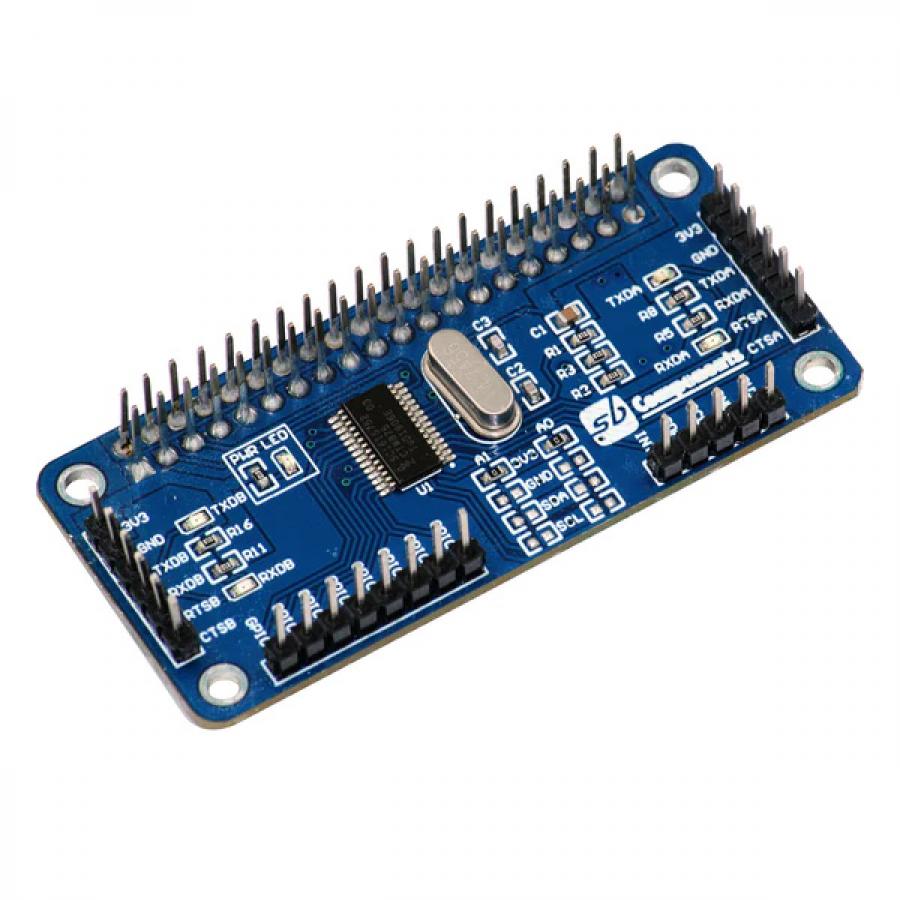 Serial Expansion HAT for Raspberry Pi [SKU14873]