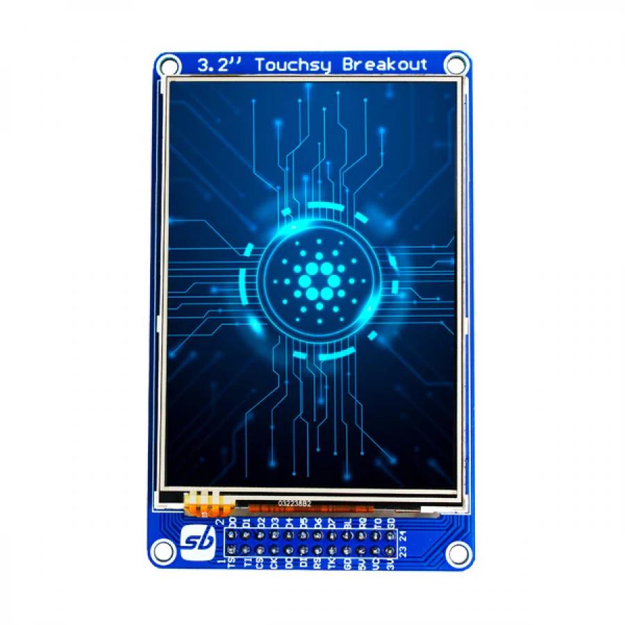 Touchsy - 3.2' Touch LCD Display Breakout Board [SKU26470]