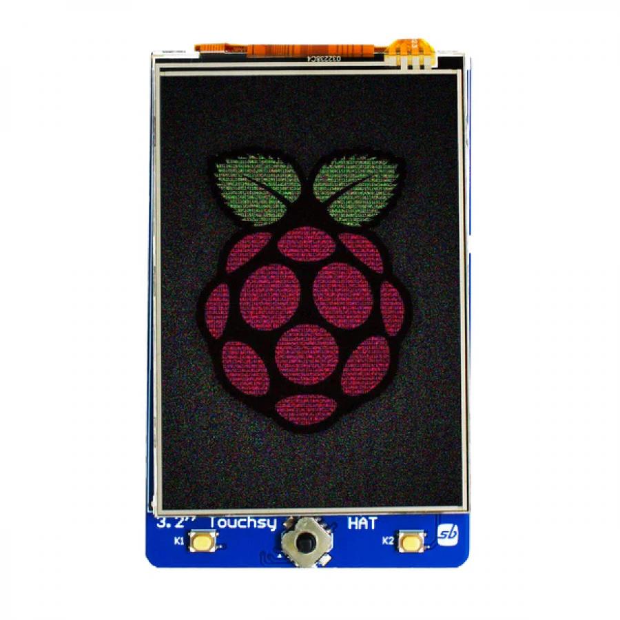 Touchsy - 3.2' Touch LCD Display for Raspberry Pi [SKU26418]