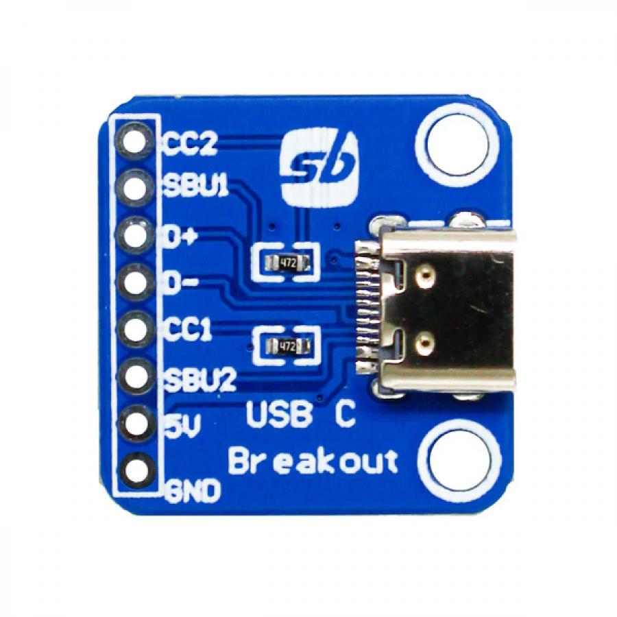 USB Type-C Plug Breakout [SKU27330]
