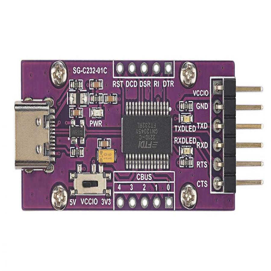 USB To UART Bridge Board FT232 Type-C Serial Converter [217094]