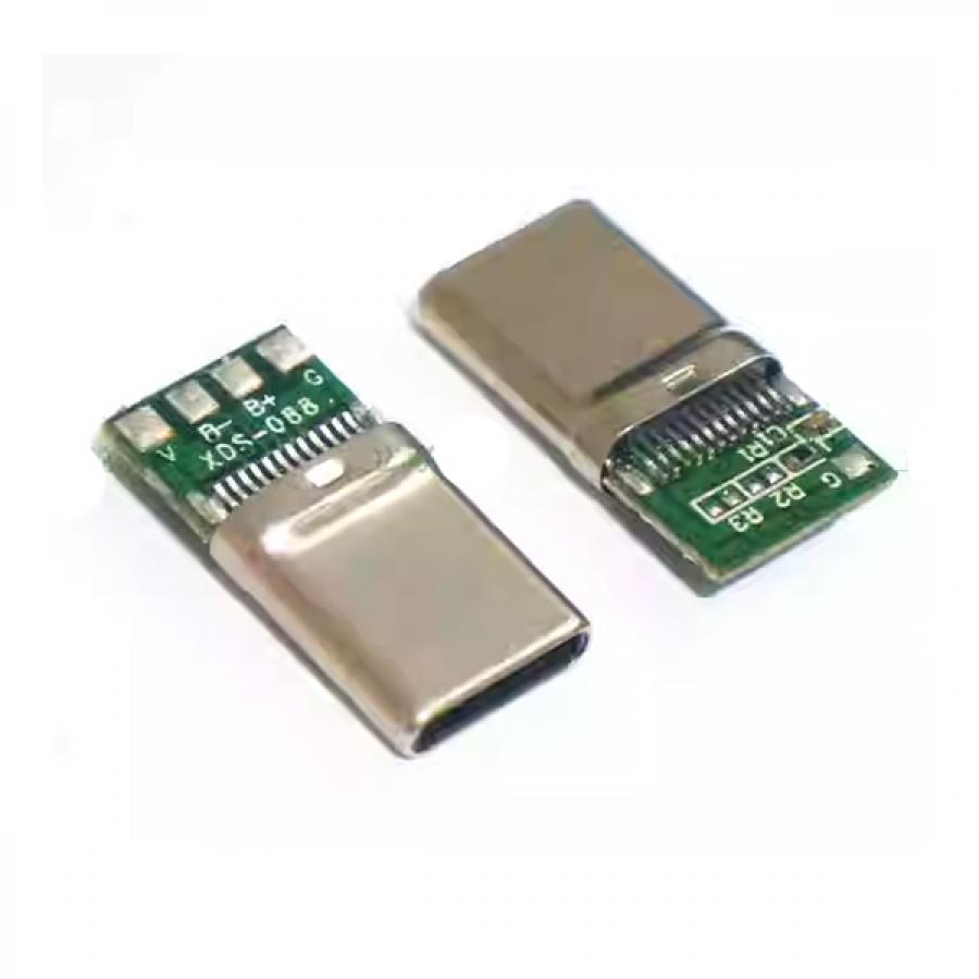 USB3.1 C타입2.0(수) 12핀 4포인트 PCB 보드 [TSC-TC009]
