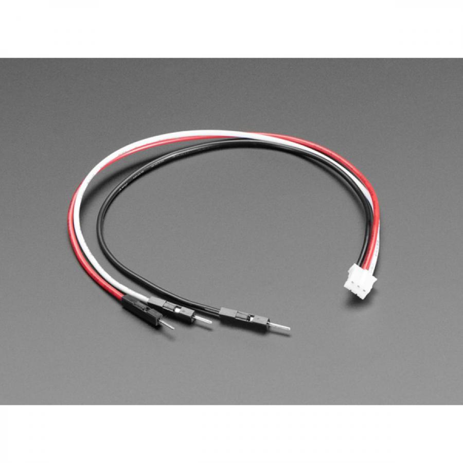 STEMMA JST PH 2mm 3-Pin to Male Header Cable - 200mm [ada-3893]