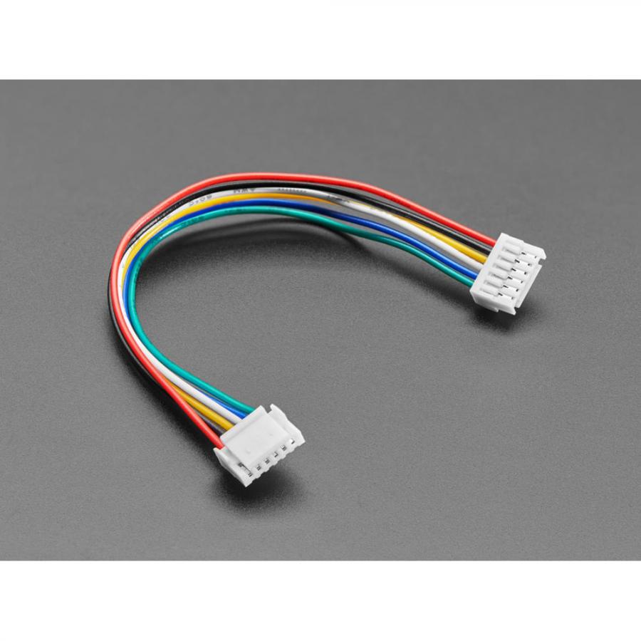 JST GH 1.25mm Pitch 6 Pin Cable - 100mm long [ada-5754]